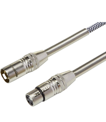 AmazonBasics Microphone Cable - 6 Feet, Silver