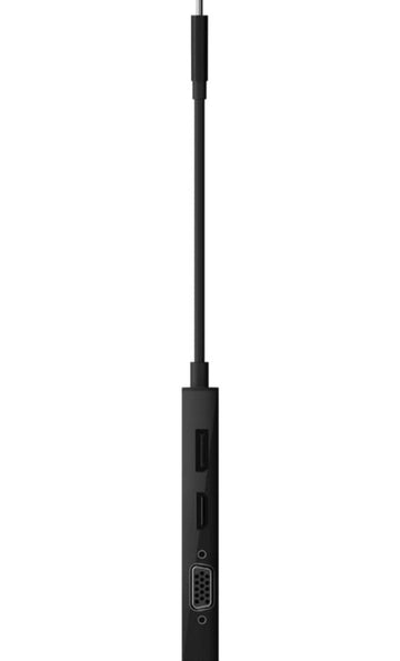 Belkin USB-C Multi Port Display Adapter (with Tethered USB-C Cable) - Connectivity for USB-C to DVI Port, VGA Port, 4K HDMI Port, Compatible with Mac and Windows laptops and Other USB-C Devices