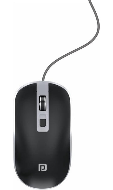 Portronics Toad 21( POR- 1479 ) Wired Optical Mouse for Laptop/PC with Adjustable DPI, 1.5 M Length(Black)