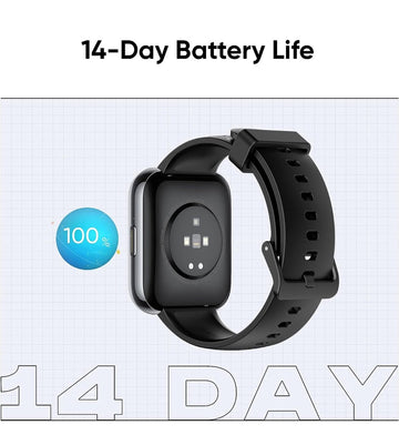 realme Smart Watch 2 Pro (Space Grey) with 4.45 cm (1.75