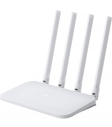 Xiaomi Mi Smart Router 4C, 300 Mbps with 4 high-Performance Antenna & App Control, Single_Band, Wi-Fi, White