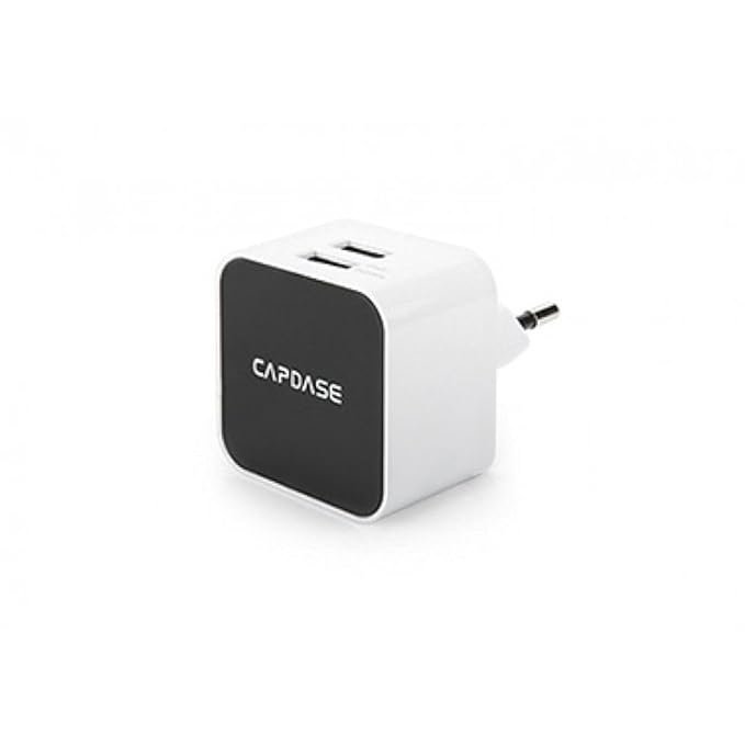 Capdase ADII-A002-EU Atom Universal Power Charger for Apple iPhone/iPod (White)