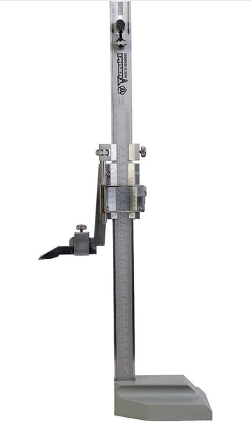 Yuzuki Vernier Height Gauge, 0 To 300mm Heavy Duty Stainless Steel Measuring Instruments For Engineering,Scientific, Other Testing & Inspection Applications (Economic Model)