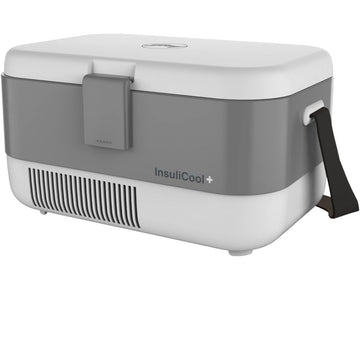 Godrej Portable Insulin Cooler for Diabetics (TEC InsuliCool + 0.5L, Grey, maintains precise temperature of 2-8°C for Insulin vial storage)
