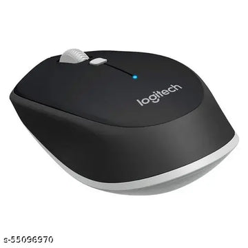 Logitech M337 / 1000 DPI Laser Grade Optical Sensor Wireless Optical Mouse with Bluetooth  (Black)