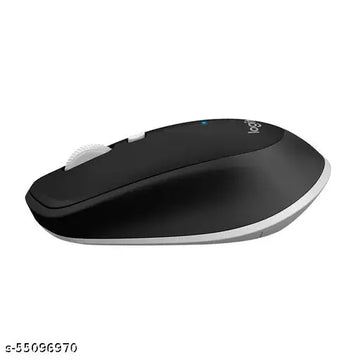 Logitech M337 / 1000 DPI Laser Grade Optical Sensor Wireless Optical Mouse with Bluetooth  (Black)