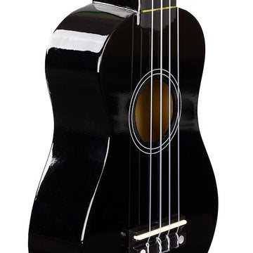 Martin Smith UK-212 Ultimate Soprano UKulele Starter Kit (Black