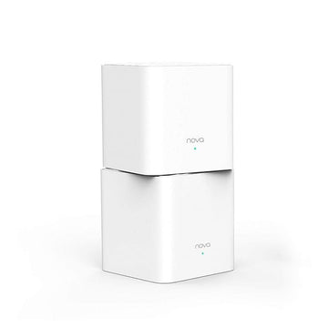 Tenda Nova MW3 Whole Home Mesh 1200 Mbps Dual_Band Router WiFi System, Plug and Play (White)