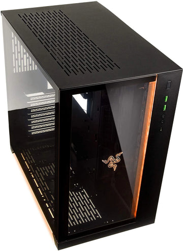 Lian Li PC-O11 Dynamic Razer Edition Mid Tower ATX Cabinet Computer (Black)