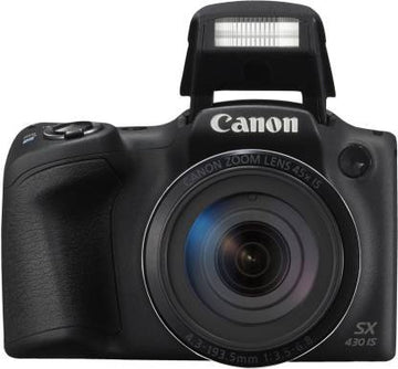 Canon PowerShot SX430 IS   45x Optical Zoom, 4x Digital Zoom, Black)