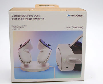 New Meta Quest Compact Charging Dock for Quest 3/3S – Sealed OEM Charging Station