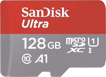 SanDisk Ultra MicroSDXC UHS-I CARD SDSQUA4-128G-GN6MN 120MB/s Memory Card Compatible with Camera, Mobile, Tablet