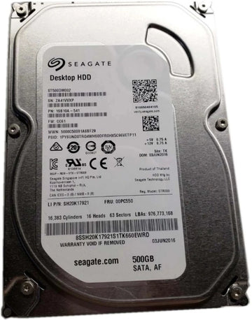 Seagate Internal Hard disk 500 GB Desktop-ST500DM002{Under 6 Month Warranty}