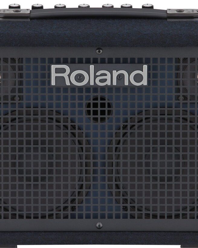 Roland KC-220 Battery Powered Stereo Keyboard Amplifier, Black - Dealcliq