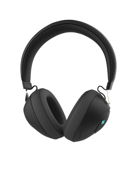 Zebronics Zeb-Duke Bluetooth Headphone with Voice Assistant Support, Multifunction Button, AUX Input and RGB Lights (Black)