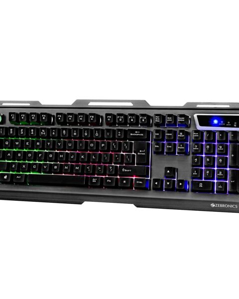 Zebronics Zeb-Transformer USB Gaming Keyboard with Multicolor LED Effect (ONLY KEYBOARD)