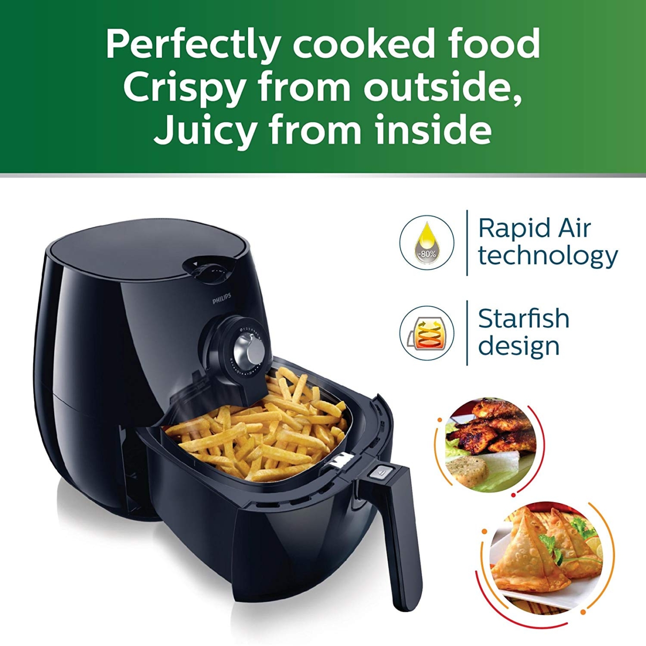 Hd9220 air outlet fryer