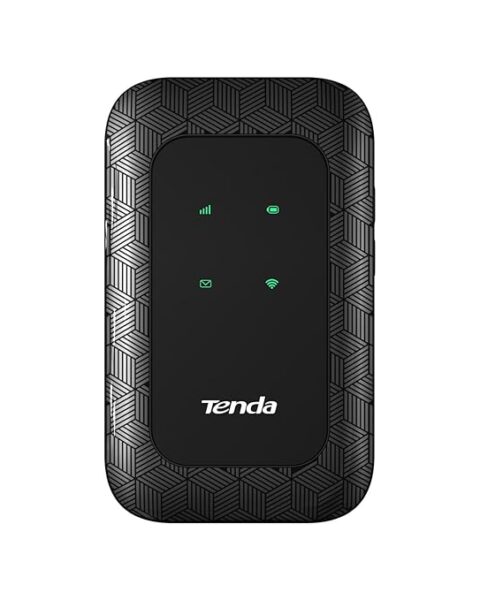Tenda 4G180 3G/4G LTE Advanced 150Mbps Pocket Mobile Wi-Fi Hotspot Device- Black, Single_Band, 150 MB/S(LIMITED OFFER)