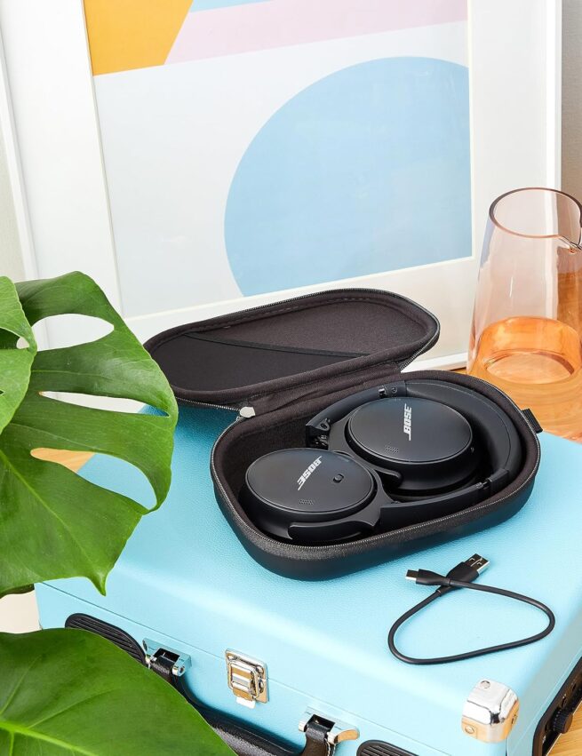 Bose QuietComfort 35 II Wireless Bluetooth Headphones, Noise-Cancelling,  with Alexa Voice Control - Black