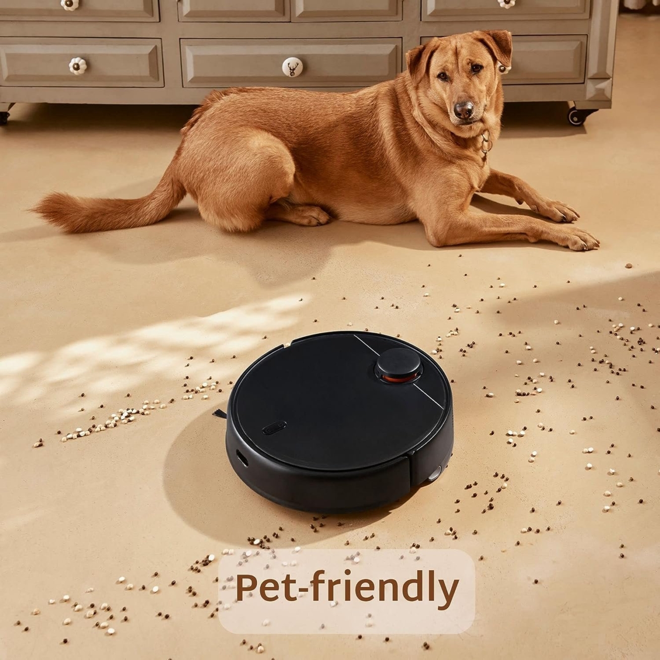 Mi Xiaomi Robot Vacuum Cleaner 2Pro, 5200 Mah, Best Suited for Premium 3 & 4  BHKs, Professional Mopping 2.0, Highest Runtime of 4.5 Hrs.,Strong Suction, Next  Gen Laser Navigation, Alexa/GA Enabled - Dealcliq