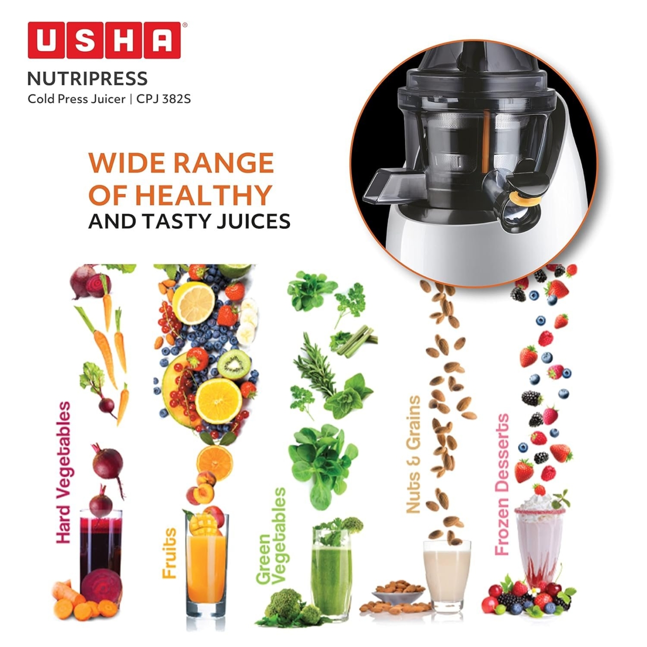 Usha nutripress discount