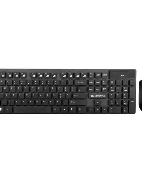 ZEBRONICS Zeb-Companion 102 Wireless Keyboard and Mouse Combo,